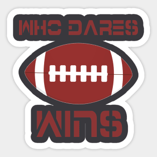 American football Sticker